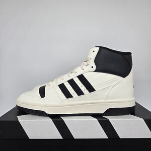 New Adidas Break Start Mid 'White Black' Women's Shoes Size 7.5